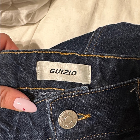 Danielle Guizio Low Rise Denim Dark Wash - Picture 7 of 7